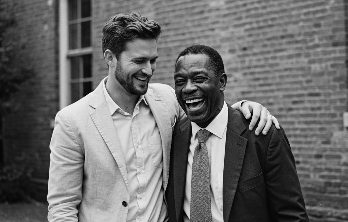 Close Up of a Black Person Shaking Hands with a White Person